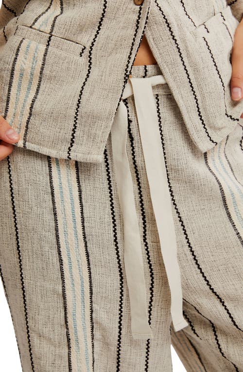 Free People X Free-est Take Me To Paris Striped Set In Rocky Stripe