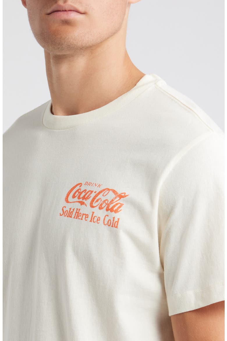 Coca-Cola Baseball Graphic T-Shirt, Alternate, color, IVORY