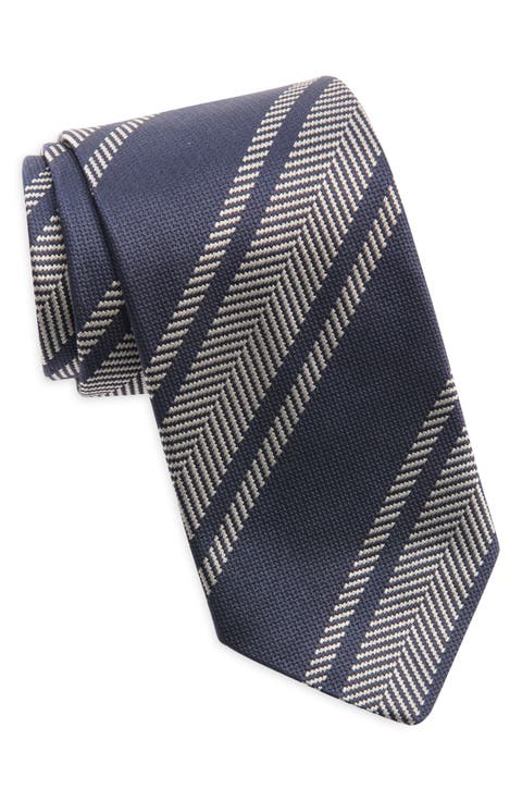 Chevron Silk Tie
