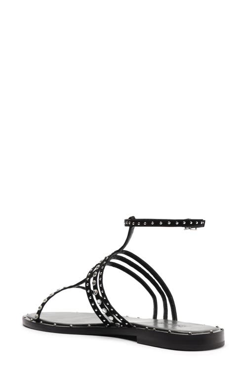 SCHUTZ SCHUTZ ISIDORA STUDDED ANKLE STRAP SANDAL