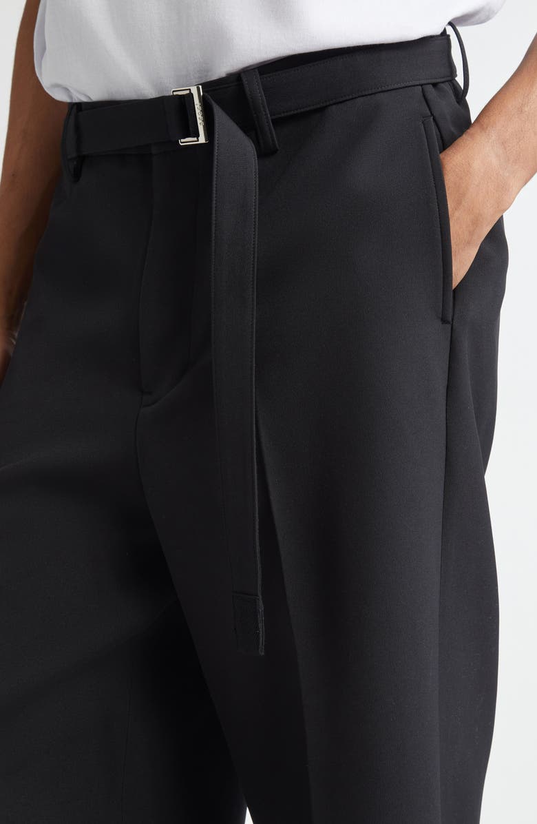 Sacai Wool Twill Pants, Alternate, color, 