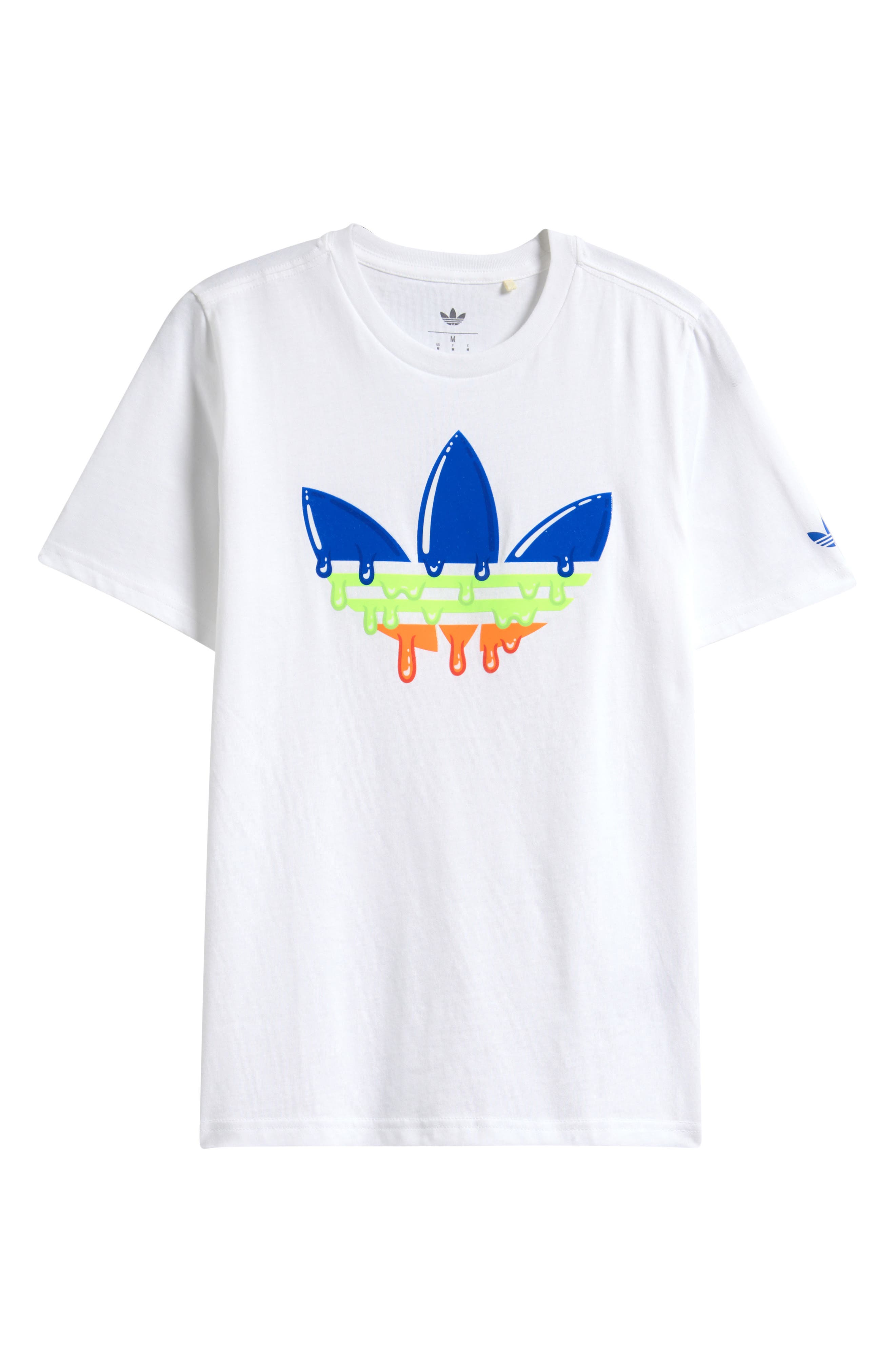 adidas Kids' OG Drip Trefoil Logo Graphic T-Shirt