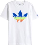 adidas Kids' OG Drip Trefoil Logo Graphic T-Shirt