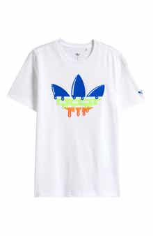 adidas Kids' OG Drip Trefoil Logo Graphic T-Shirt