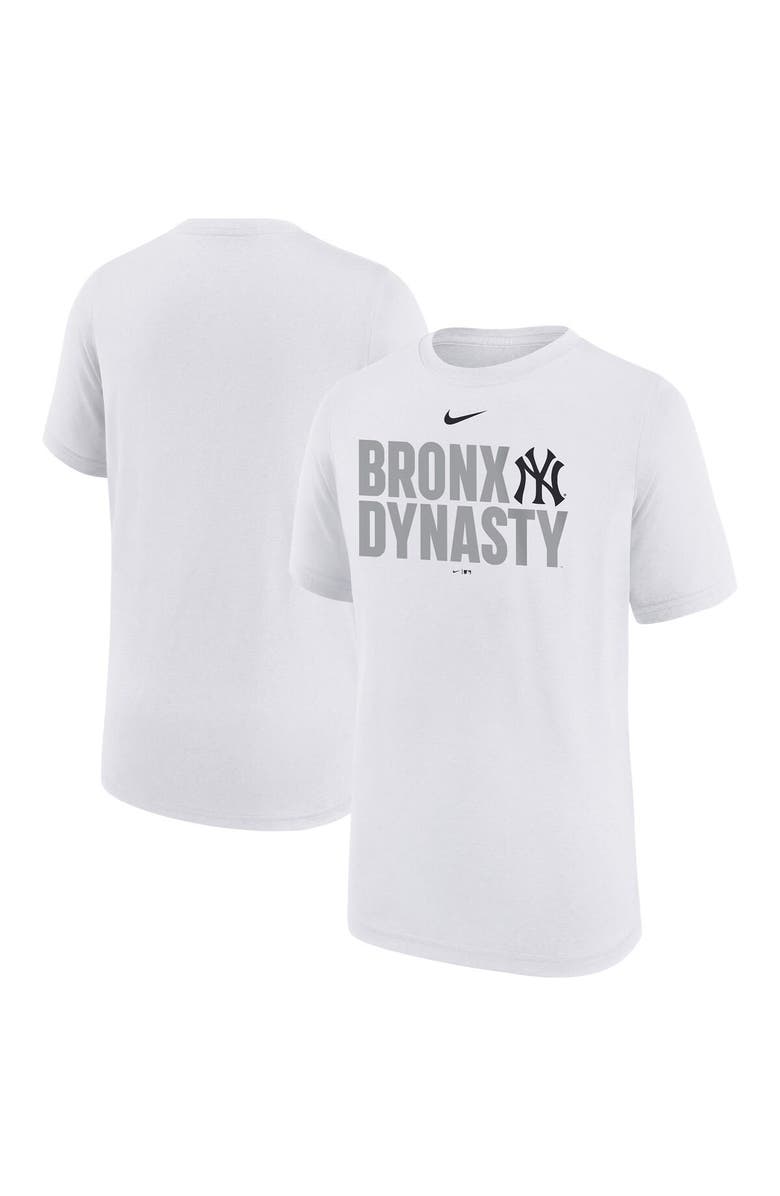 Nike Youth Nike  White New York Yankees Local Legend T-Shirt, Main, color, 