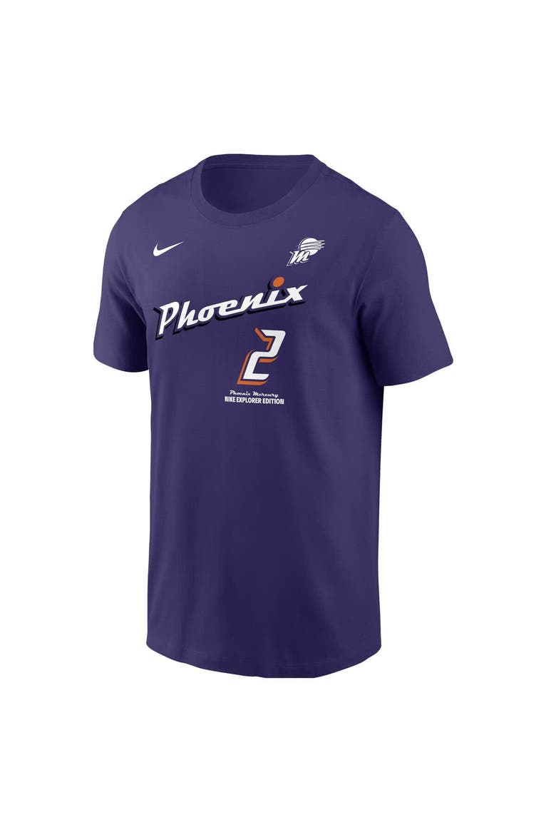 Men's Nike Kahleah Copper Purple Phoenix Mercury Explorer Edition Name & Number T-Shirt, Alternate, color, Purple