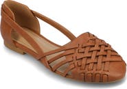Journee Collection JOURNEE Ekko Weave Flat