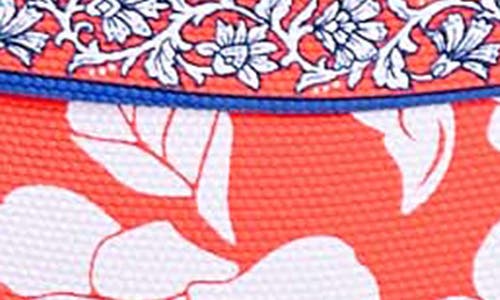 Tommy Bahama Island Cays Fiori Reversible Hipster Bikini Bottoms In Citrus Coral
