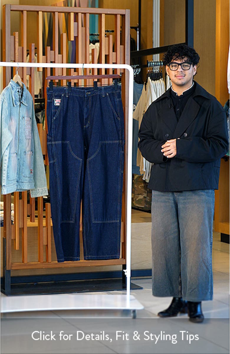 Mercer Double Knee Cotton Denim Carpenter Pants, sales video thumbnail