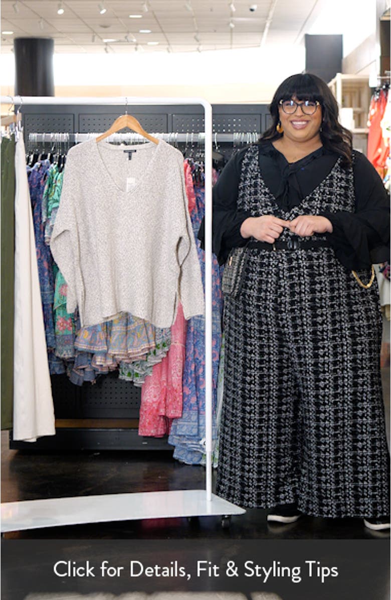 Organic Cotton V-Neck Sweater, sales video thumbnail