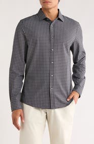 Rhone State of Mind Slim Fit Button-Up Shirt State of Mind Slim Fit Button-Up Shirt