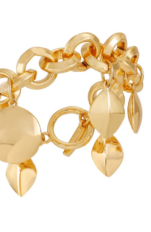 Vince Camuto Charmy Toggle Chain Bracelet In Goldtone