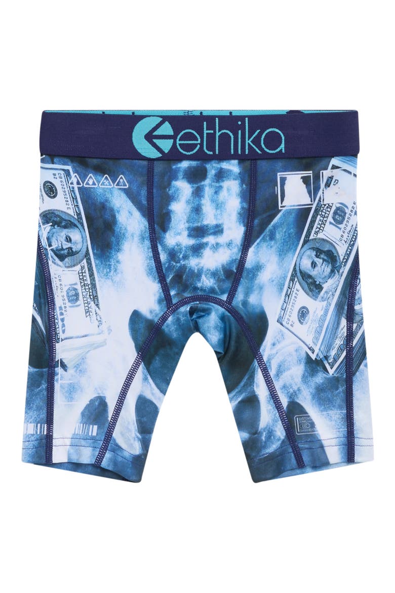 Kids' Racks On Me Boxer Briefs, Main, color, BLUE/ WHITE
