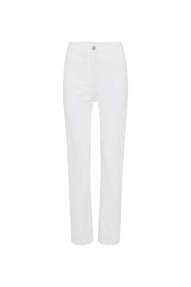 Adela Slim Fit Jeans, Alternate, color, White