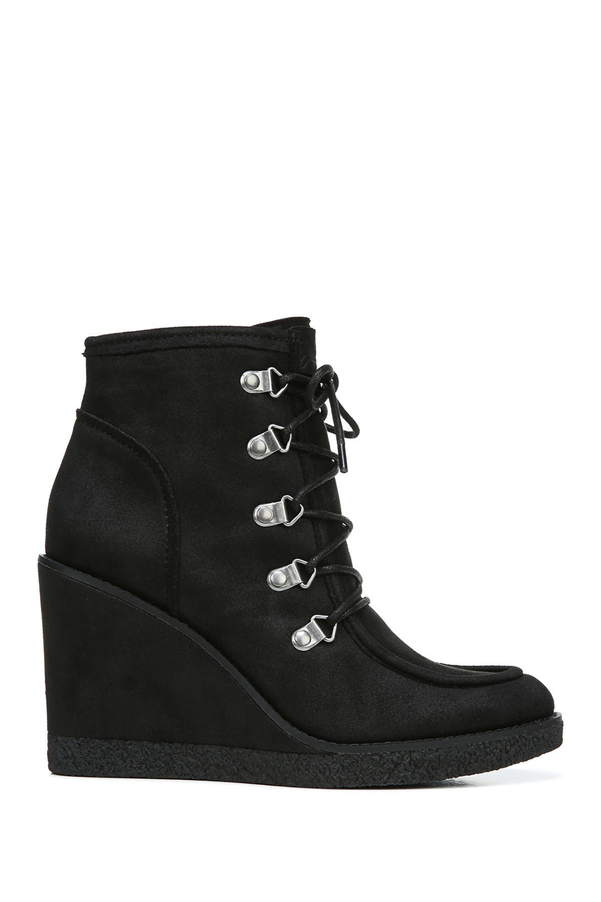 Zodiac Indy Lace-Up Wedge Boot, Alternate, color, 