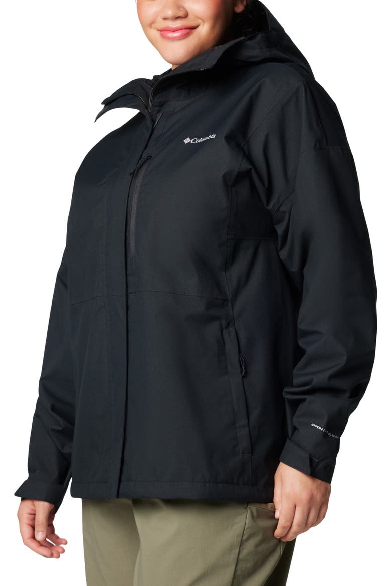 Hikebound II Waterproof Jacket, Alternate, color, BLACK