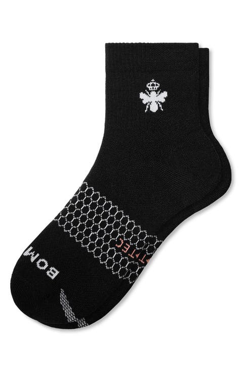 Core Solid All Sport Quarter Crew Socks