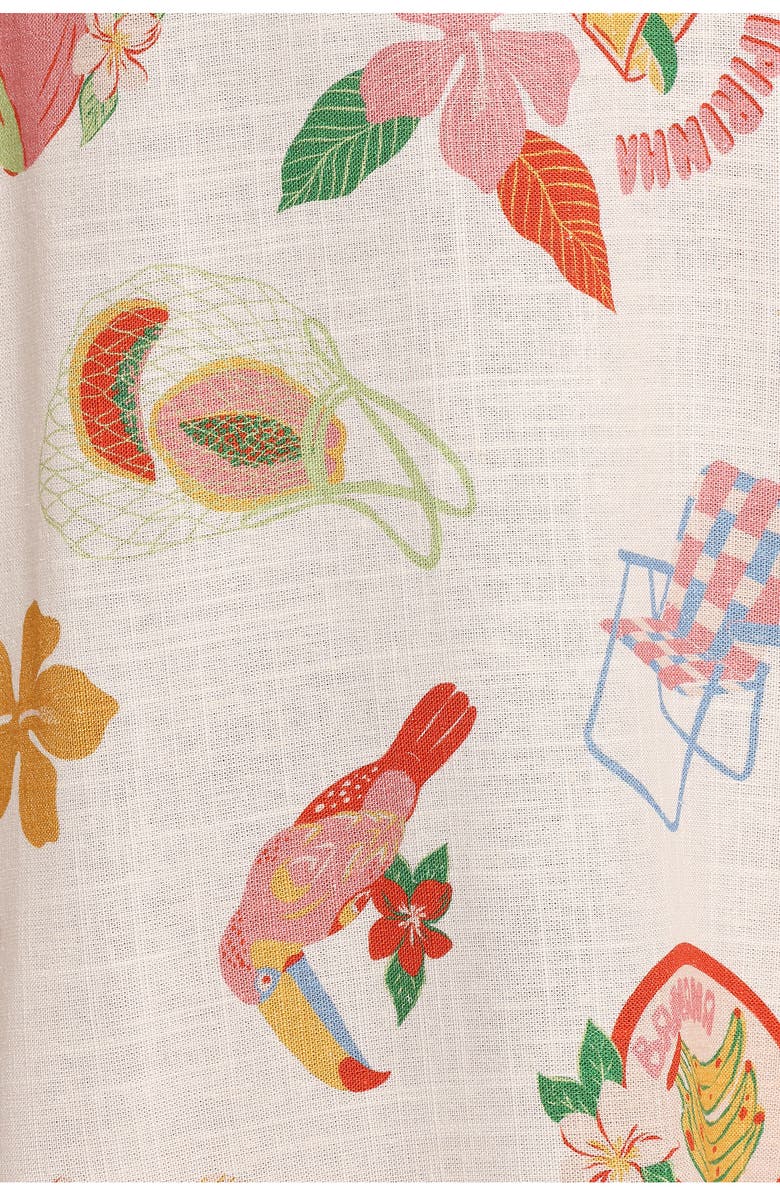 Petal & Pup Else Print Maxi Dress, Alternate, color, Alfresco