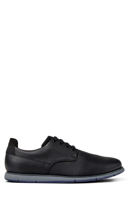 Camper Smith Plain Toe Derby In Black