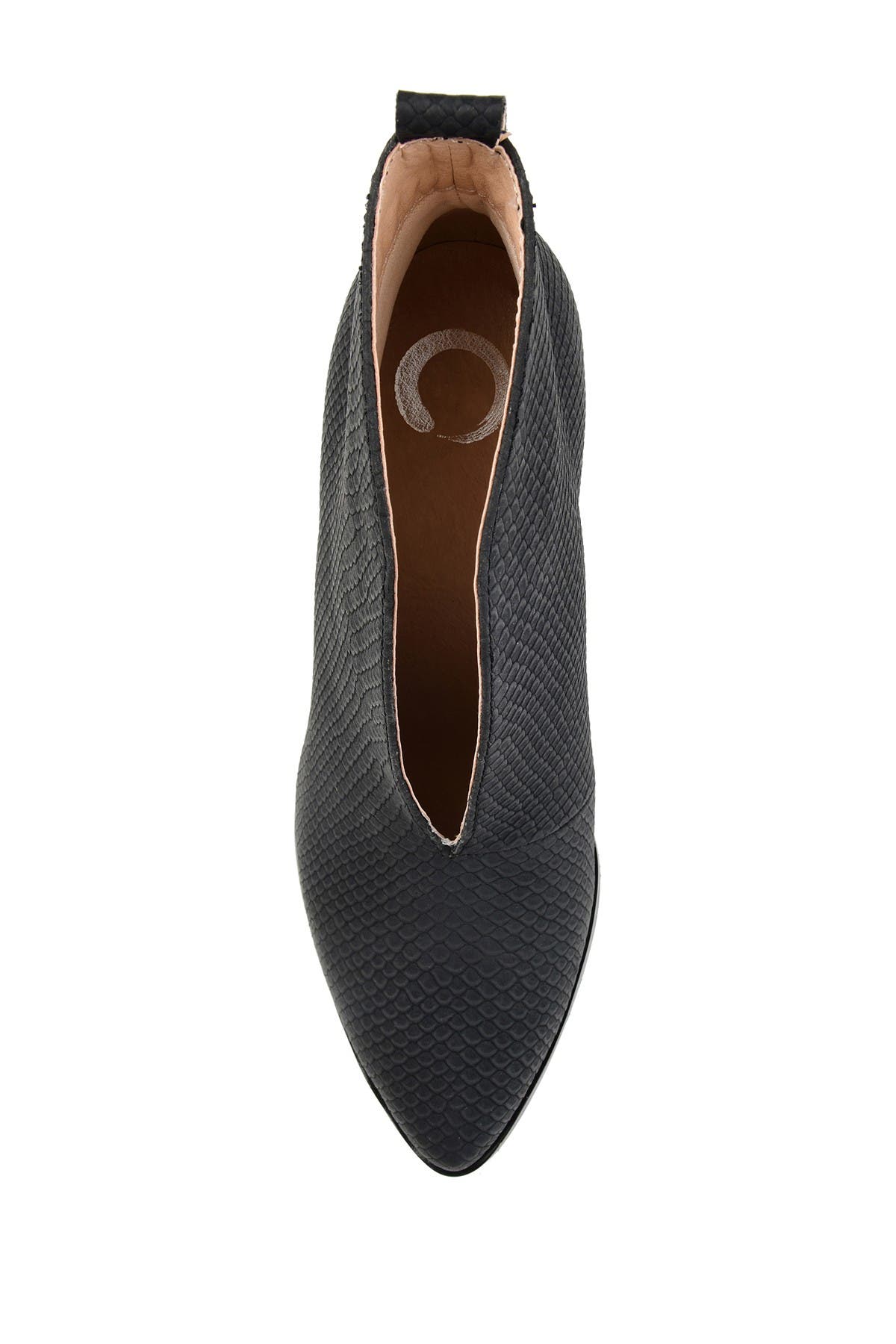 Journee Collection Bellamy Slit Center Bootie, Alternate, color, 