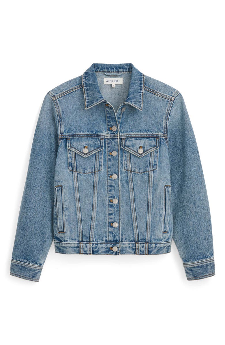 Alex Mill The Denim Jacket, Alternate, color, Akita Wash