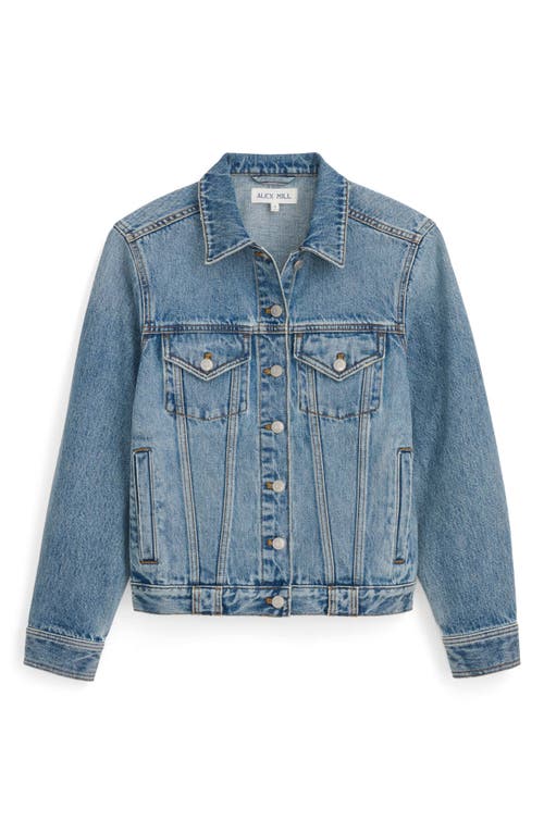 Alex Mill The Denim Jacket In Blue
