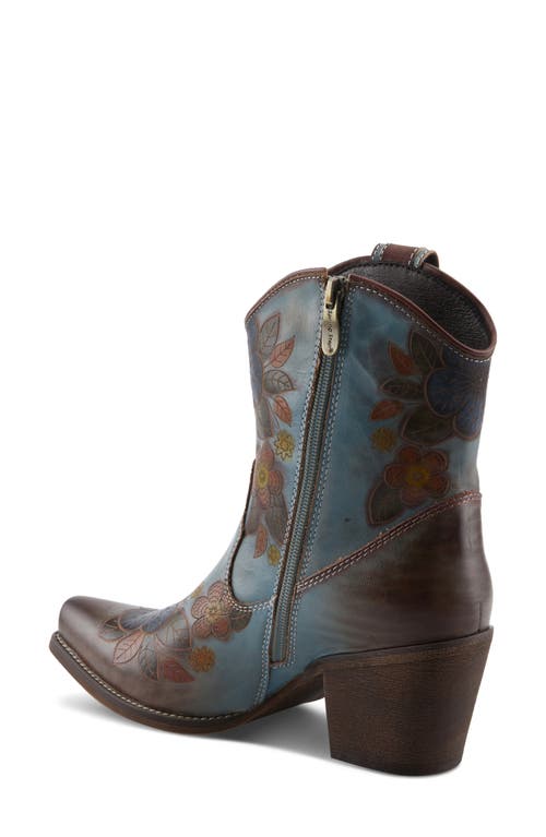 L'artiste By Spring Step Cahoots Western Boot In Multi