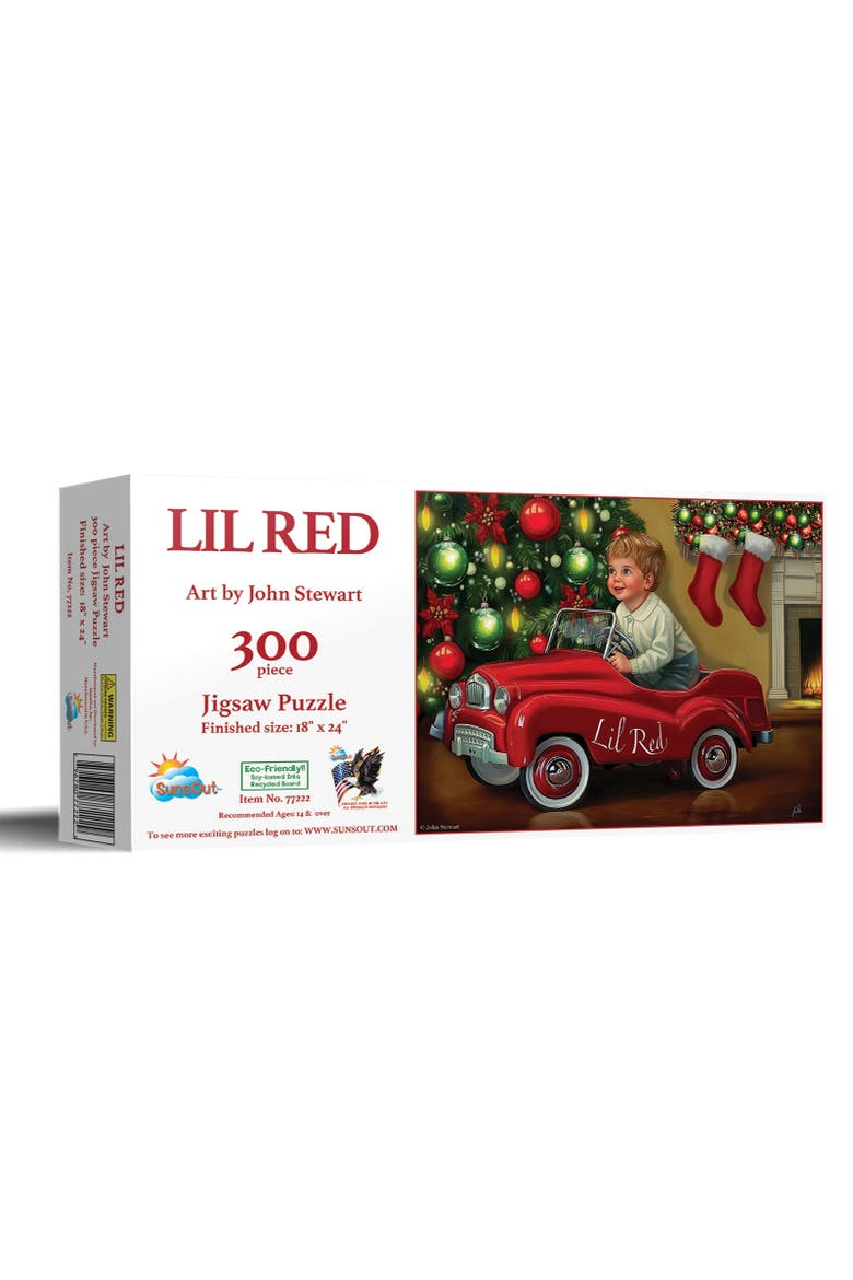 Lil Red 300 piece Jigsaw Puzzle for Adults, Main, color, Multicolor