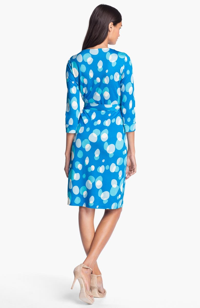 Diane von Furstenberg 'New Julian 2' Silk Wrap Dress, Alternate, color, 