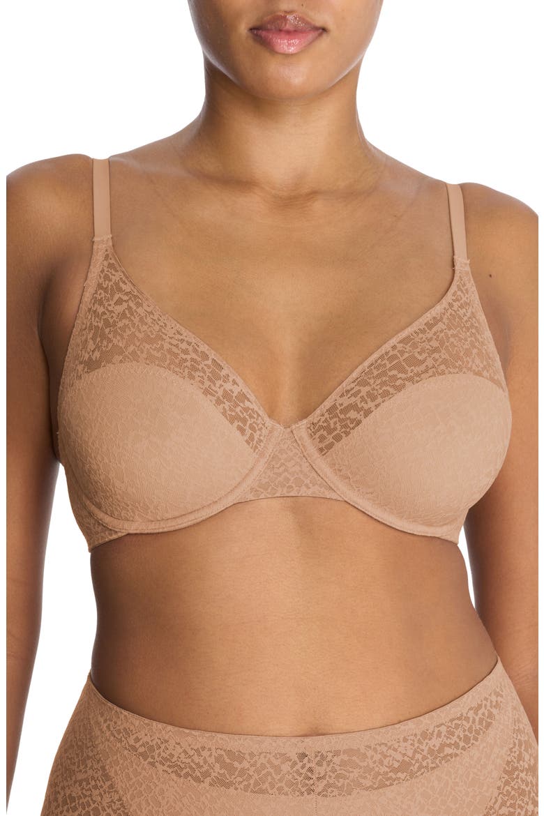 Pretty Smooth Underwire Seamless Bra, Main, color, BUFF