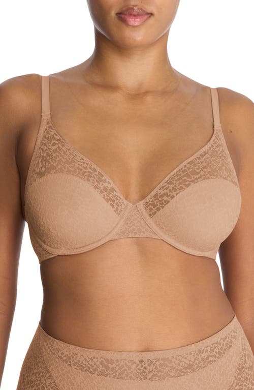 Natori Women's Pretty Smooth Seamless Underwire Bra 734318 In Buff