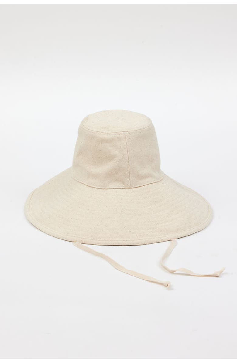 Hat Attack Livvy Canvas Sunhat, Main, color, Natural