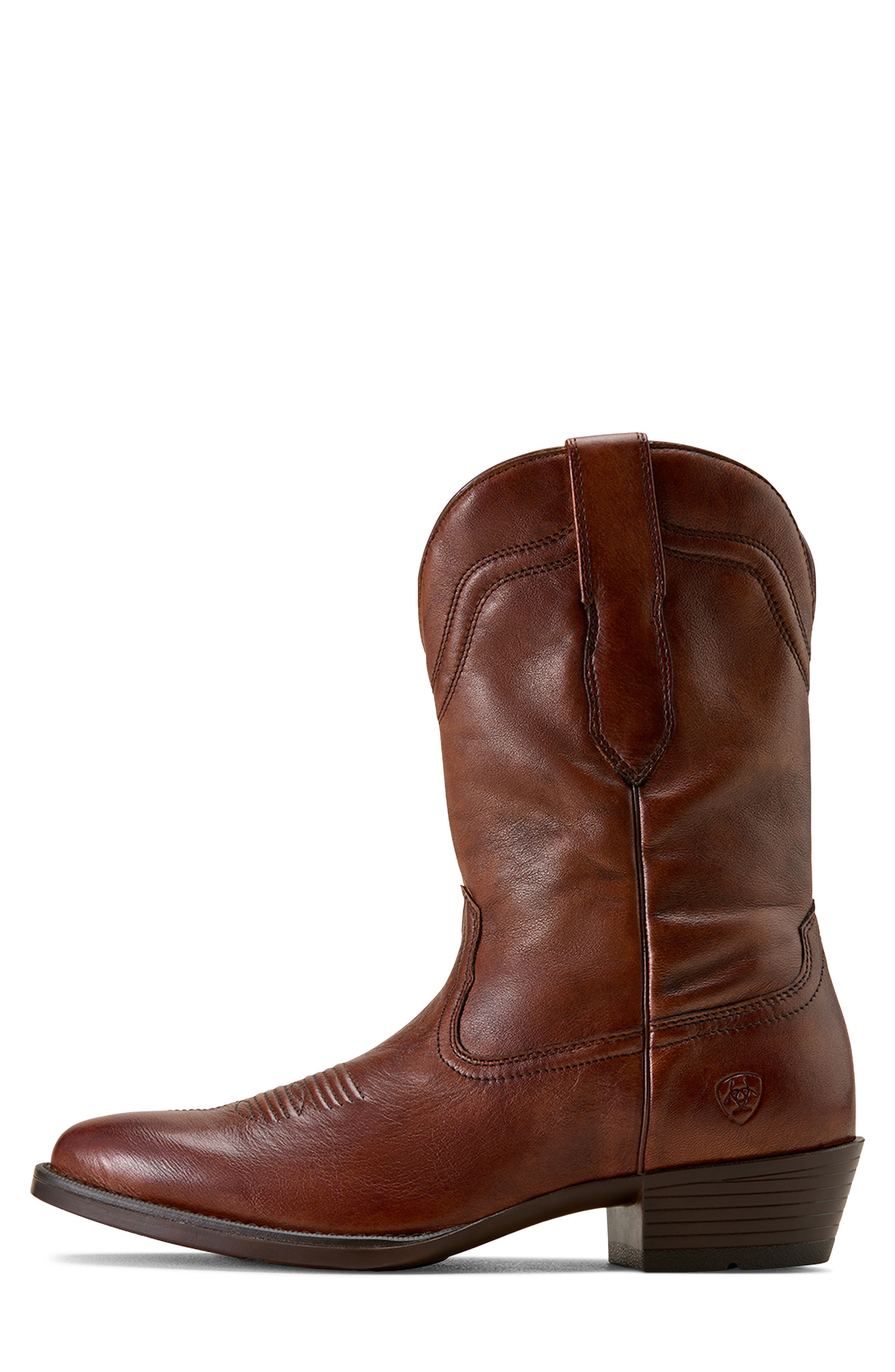 Ariat Grayson R Toe Western Boot, Alternate, color, Honey Bee
