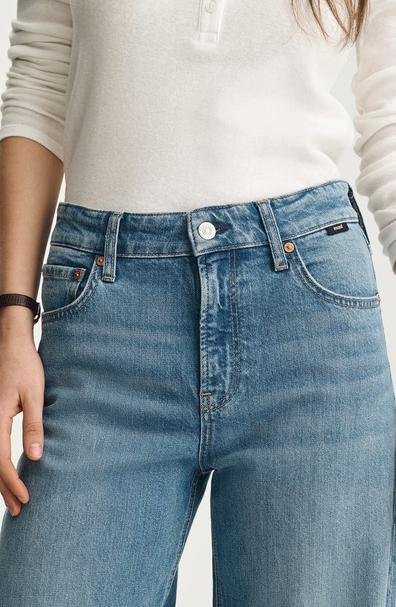 Mavi Jeans Nica High Waist Barrel Leg Jeans, Alternate, color, 