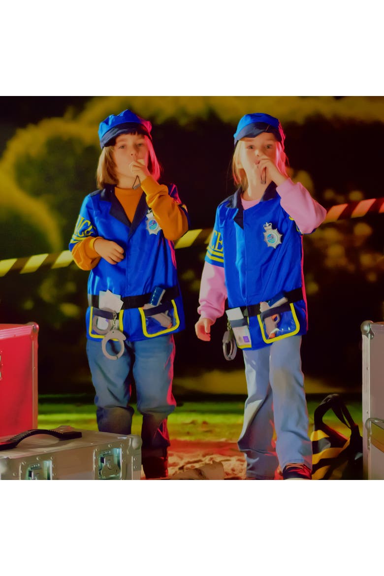 Police Costume 7 Piece Set, Alternate, color, Blue