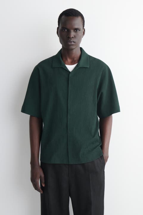 Crinkled-cotton Shirt