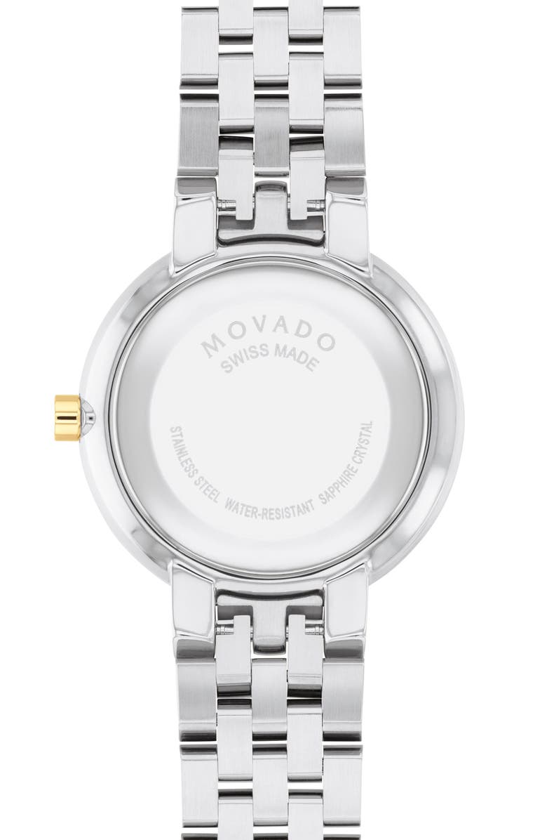 Movado Museum Classic Bracelet Watch, 29.5mm, Alternate, color, White Mother Of Pearl