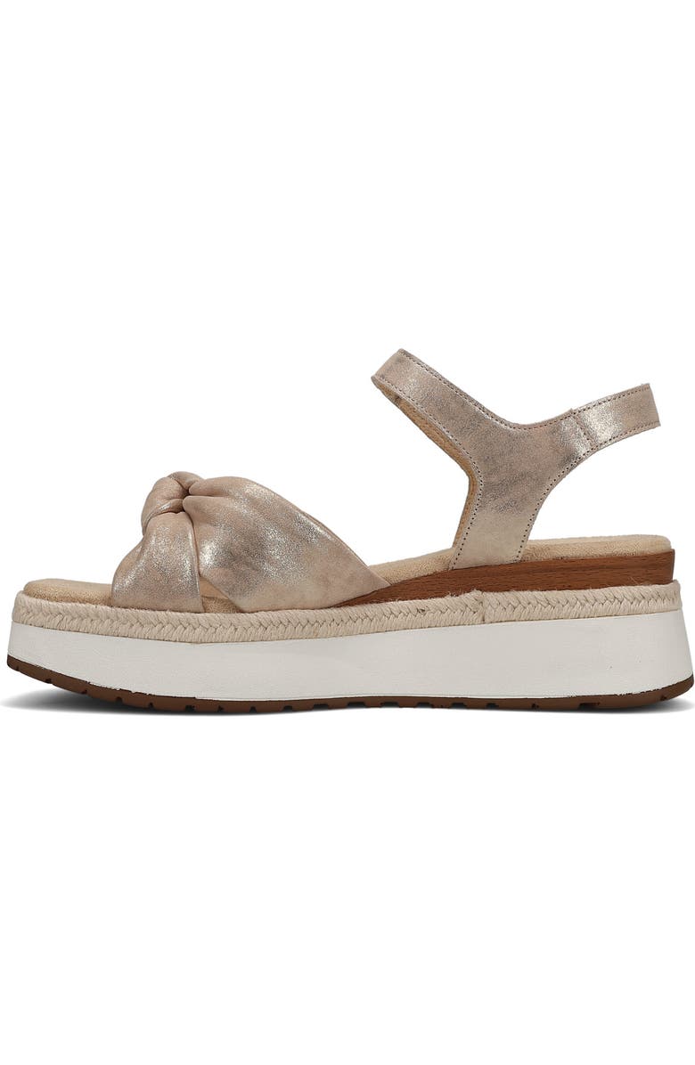 VANELi Ekon Ankle Strap Platform Sandal, Alternate, color, Champagne