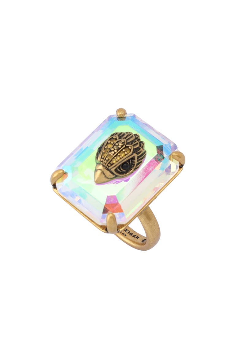 Crystal Cocktail Ring, Main, color, CRYSTAL ABALONE