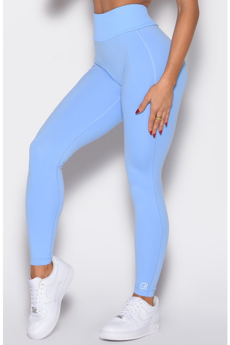 Figure Butt Lift Leggings, Alternate, color, Vista Blue