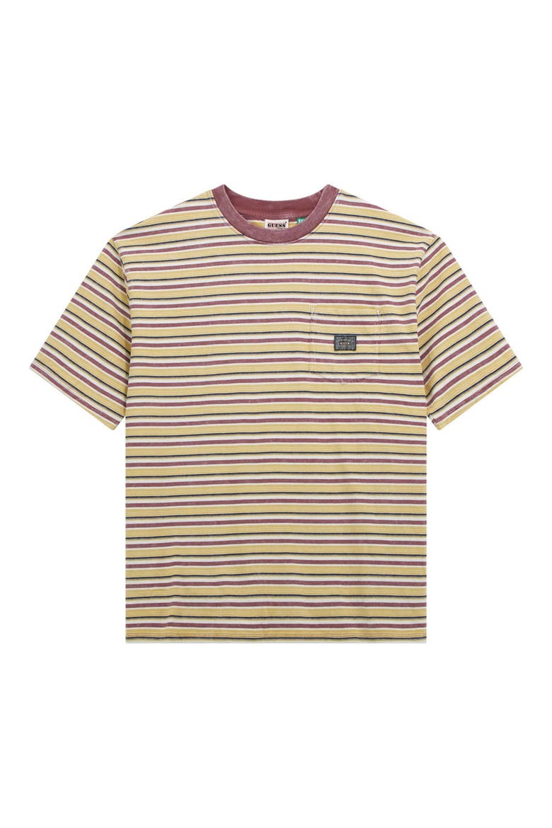Stripe Pocket T-Shirt, Alternate, color, BEIGE