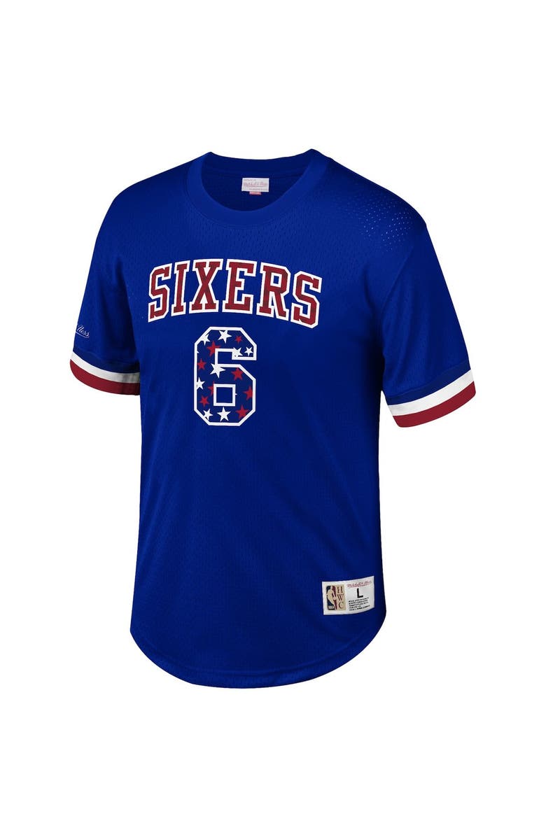 Mitchell & Ness Men's Mitchell & Ness Julius Erving Royal Philadelphia 76ers Player Name & Number T-Shirt, Alternate, color, 
