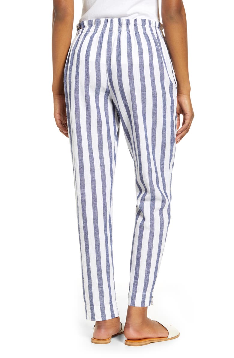 beachlunchlounge Giavanna Stripe Beach Pants, Alternate, color,