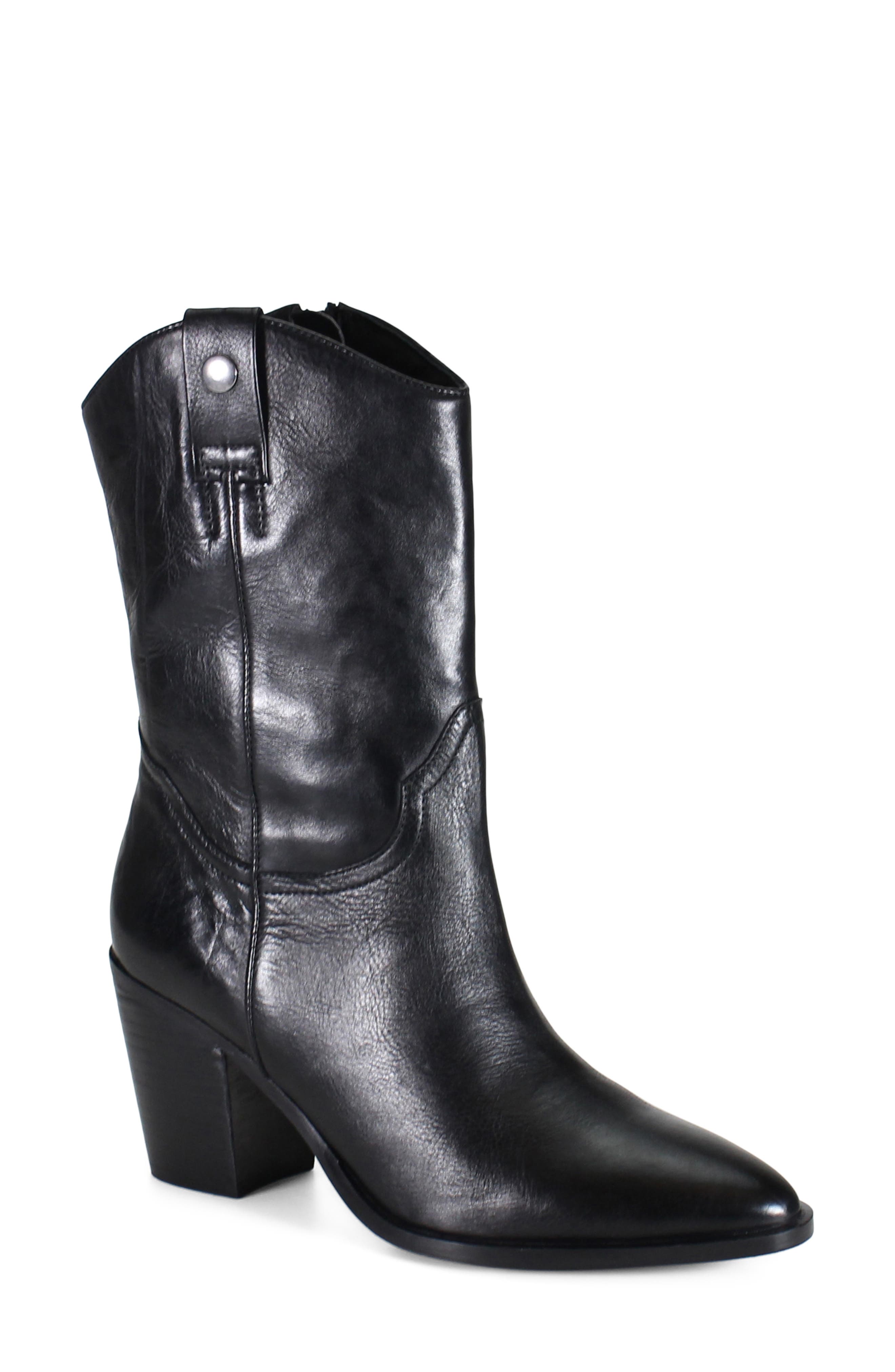Glam Girl Leather Western Boot