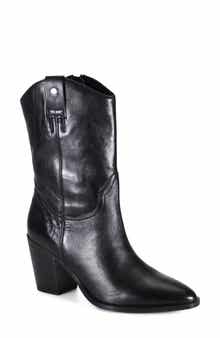 Glam Girl Leather Western Boot