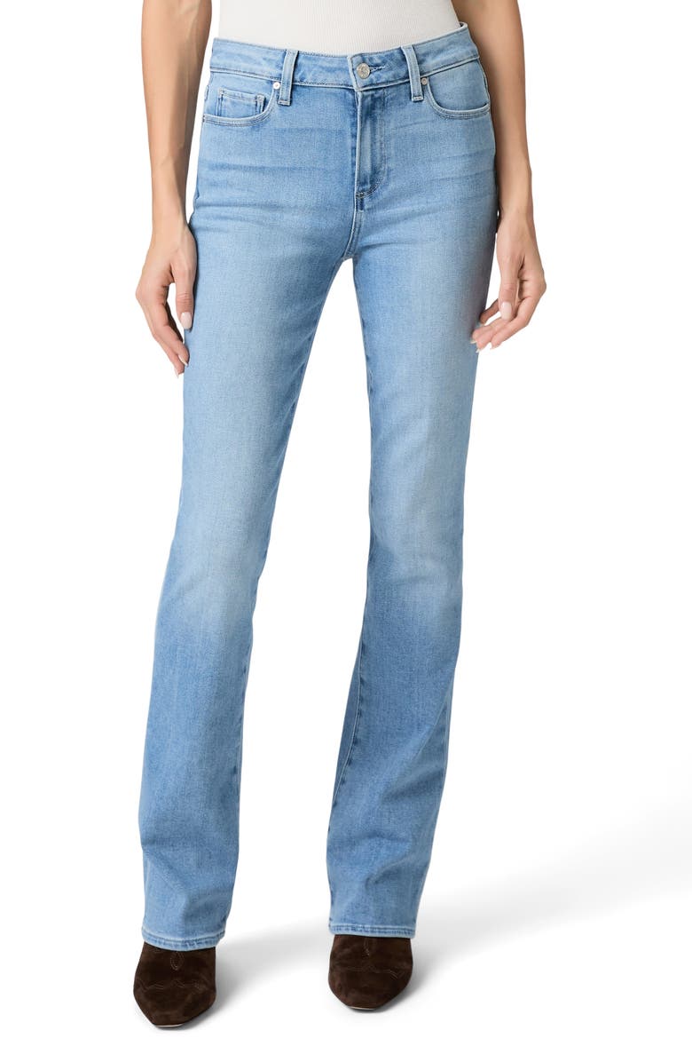PAIGE Manhattan Bootcut Jeans, Main, color, Vail