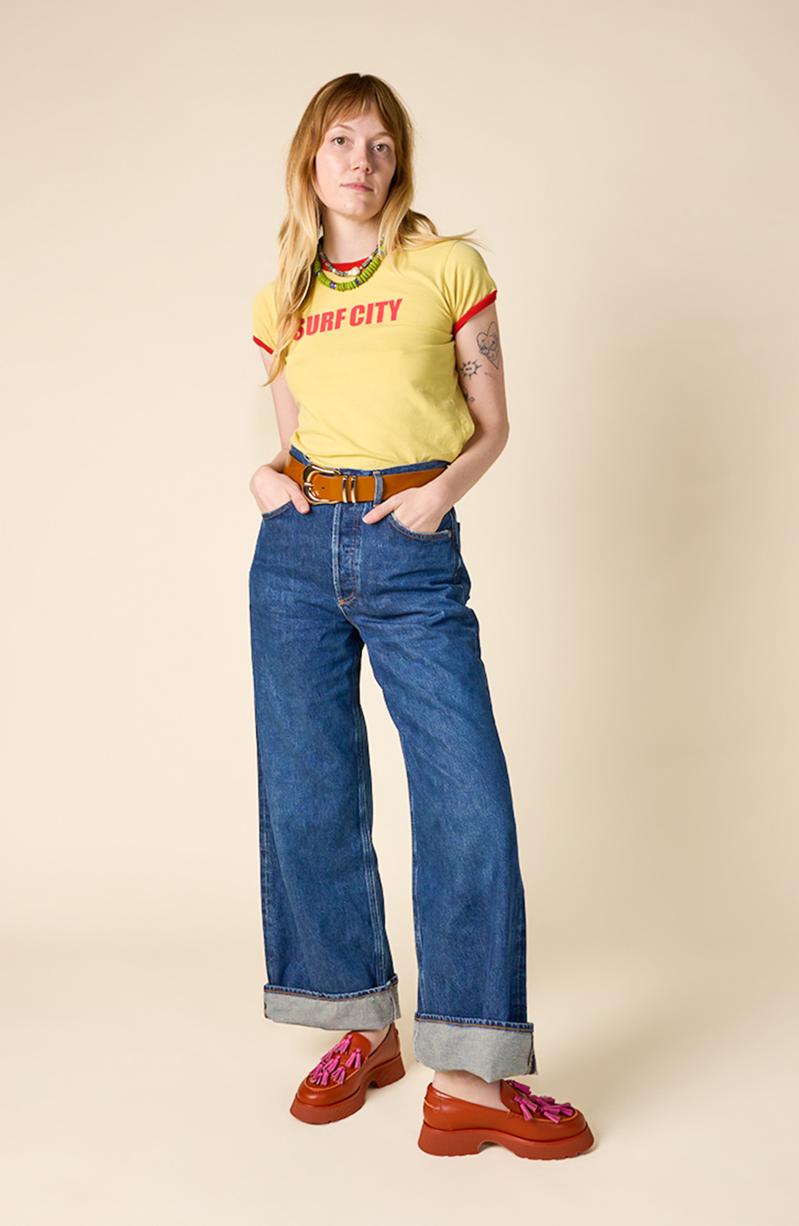 Charlotte Stone Chandler Tasseled Lug Sole Loafer, Alternate, color, Sienna