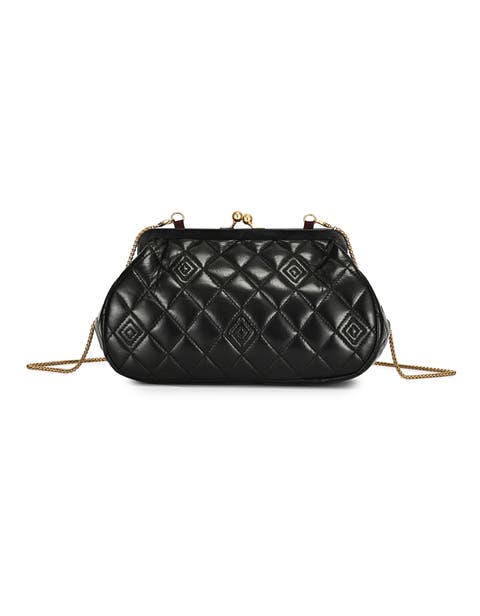 Petunia Small Quilted Leather Crossbody
