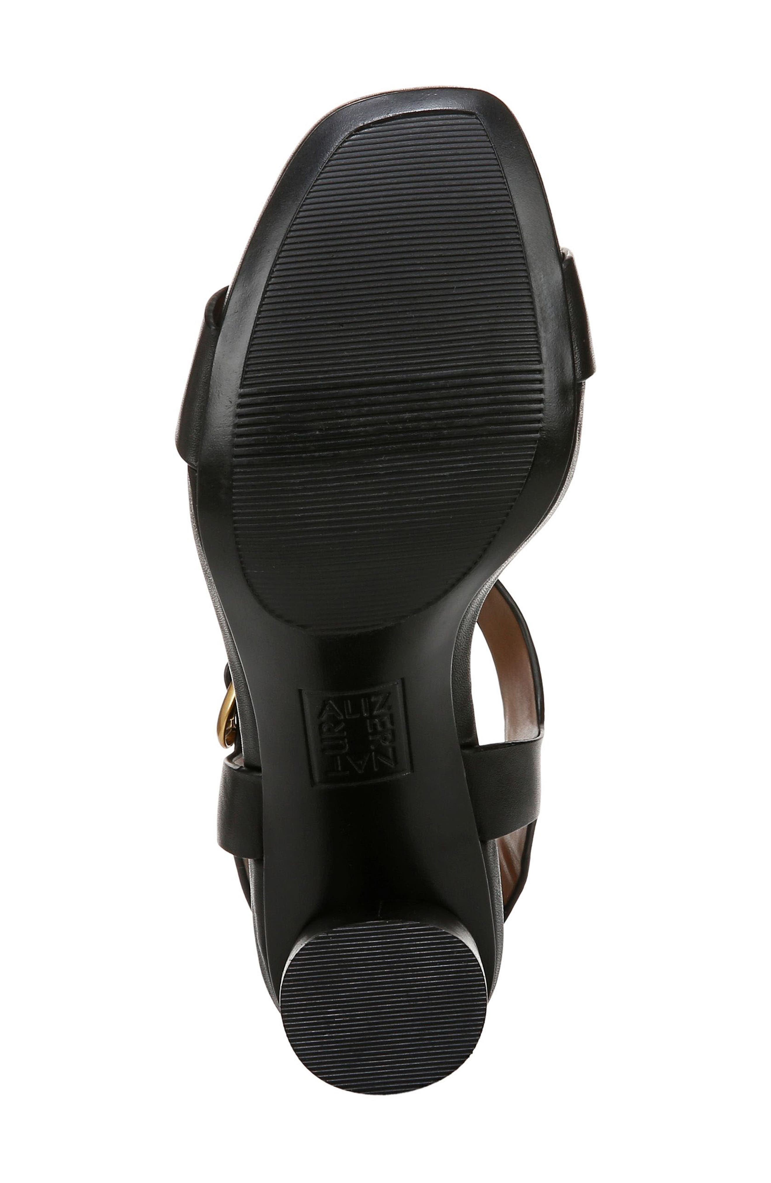 Naturalizer Jordis T-Strap Sandal, Alternate, color, Black