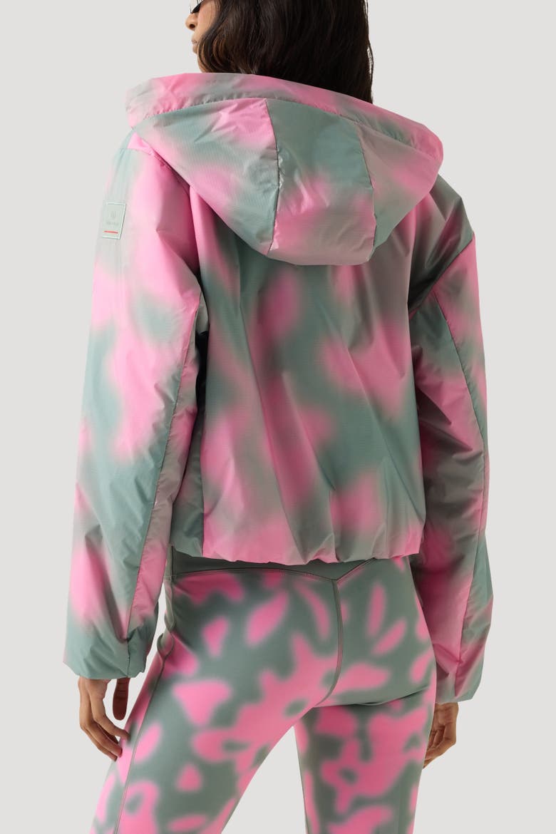 Yadira Functional Jacket, Alternate, color, Eucalyptus/Pink